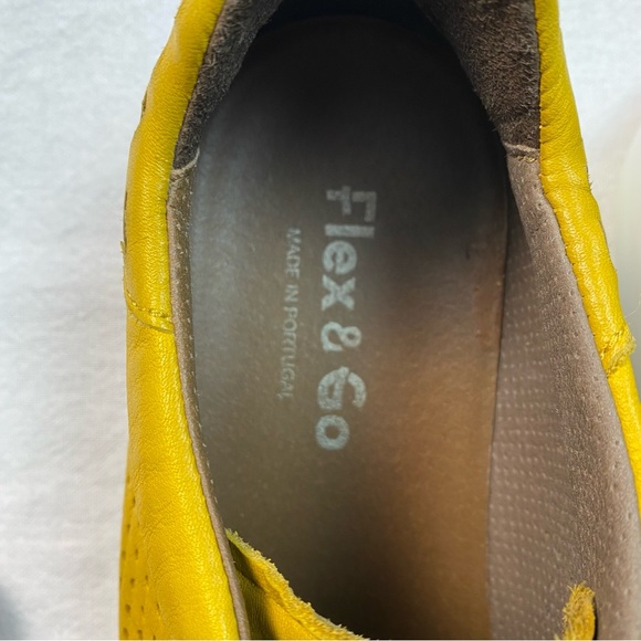 Flex & Go Abra Women’s Comfort Leather Casual Shoes Apricot Color Size 39 - Picture 11 of 12